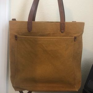 Madewell Medium Transport Tote in canvas